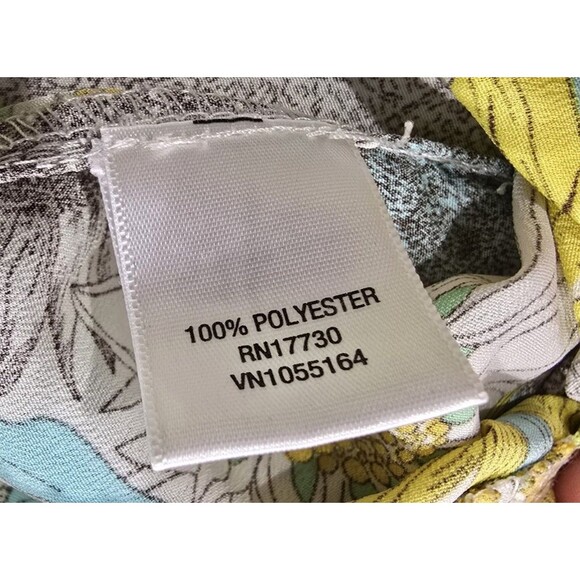 Liberty of London Target Womens Top Ruffled Floral Tunic Bloomcore Cottage Sz S - Picture 4 of 10